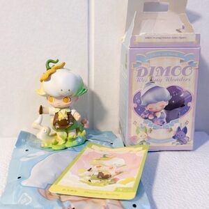 POP MART DIMOO Weaving Wonders Dreaming Spring Figure with Box Card